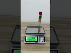 Máquina de pesaje digital electrónica comercial de rendimiento estable y alta precisión