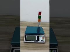 Máquina de medición de peso digital con teclado de conteo completo LED verde con teclas numéricas