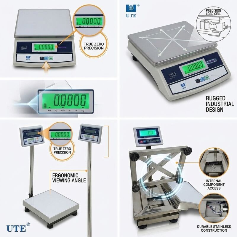 Precision Lab Digital Weighing Scale 300g 0.01g Backlit LCD Draft Shield Balance