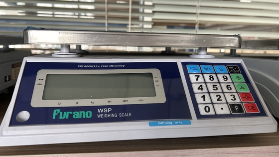 Medidor de masa digital compacto con fuente de energía de batería para unidades de peso Kg / G / Lb / Lb.oz / Pcs